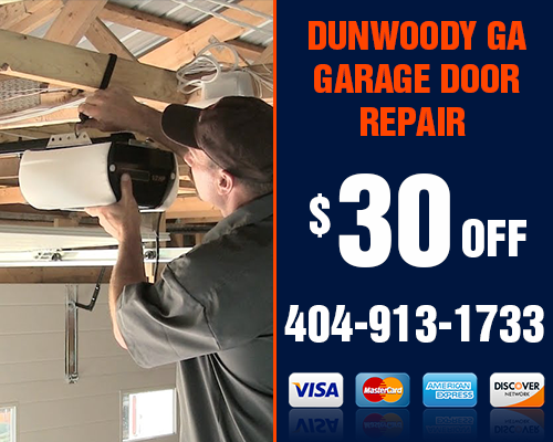 Dunwoody GA Garage Door repair Coupon